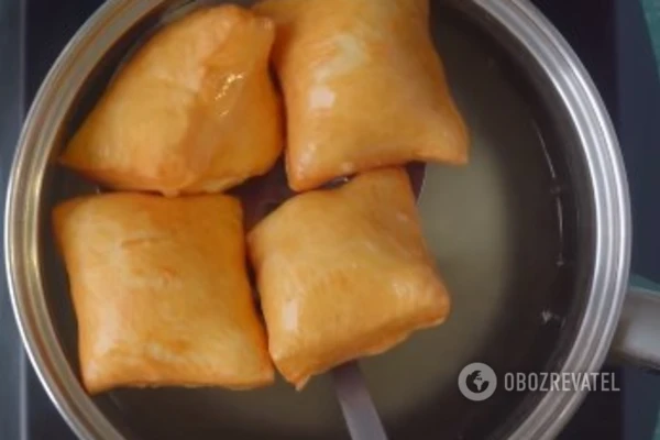 Жаренные баурсаки