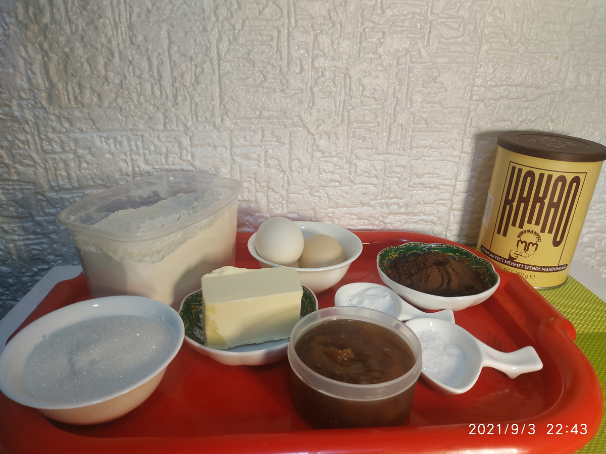 Продукты для выпечки торта