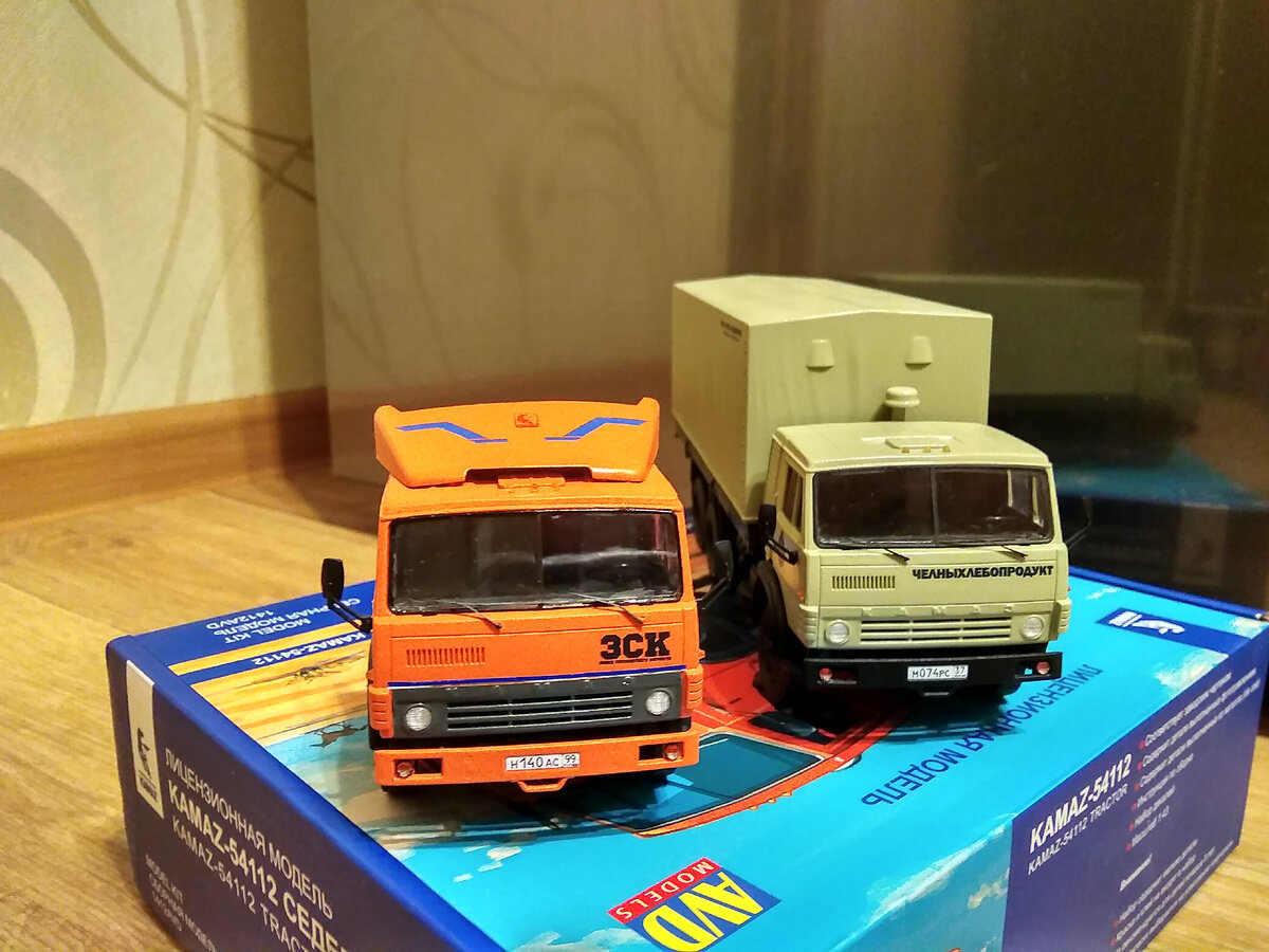 Масштабные модели грузовиков-тягачей WSI Models (Ren-Daf)