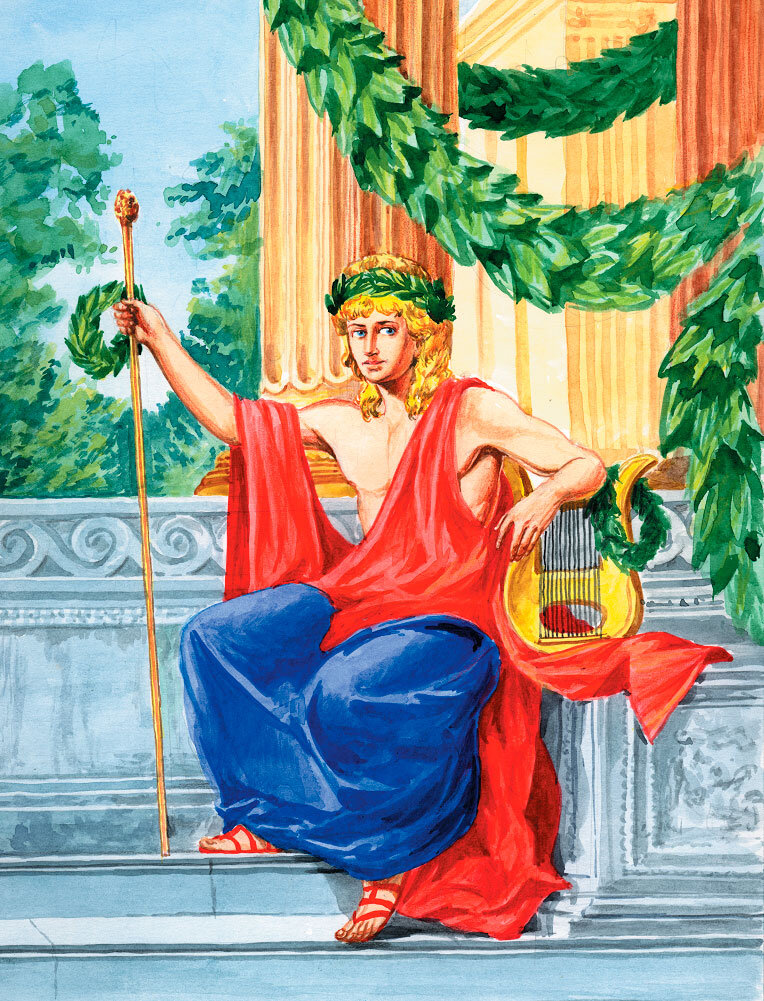 Аполлон бог древней греции