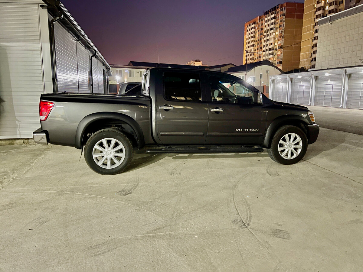 Вот так выглядит мой пикап Ниссан Титан