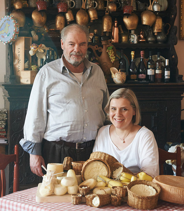 Пьетро и Жанна Мацца. Фото с сайта фермы italferma.ru