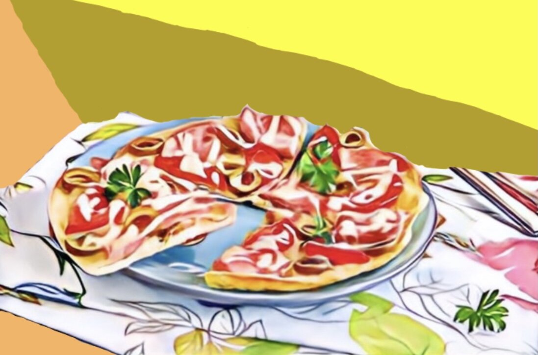 ПИЦЦА ИЗ ЯИЦ НА СКОВОРОДЕ 