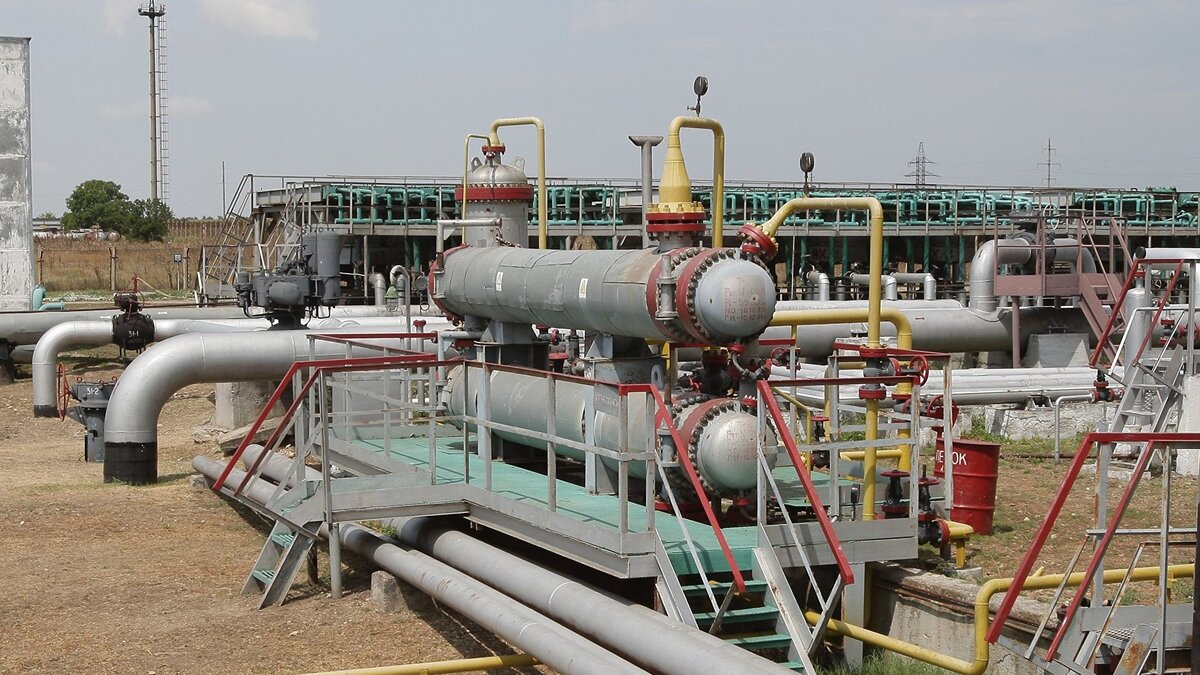    Глебовское газовое подземное хранилище© РИА Новости . Тарас Литвиненко
