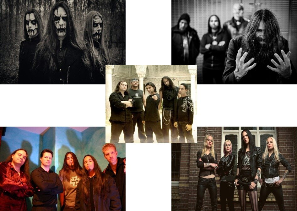 Группы Carach Angren, Dodheimsgard, Myrath, Redemption, Crucified Barbara. Фото взяты в открытом доступе Яндекс.Фото. Коллаж автора.