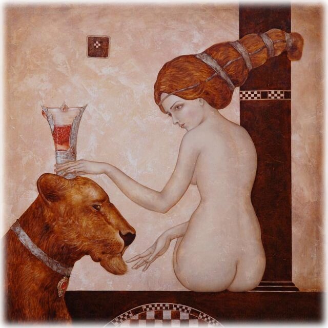 © Эдуард Зеньчик (Eduard Zentsik). Как королева.