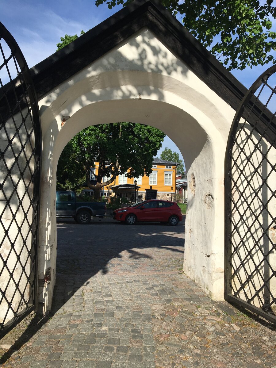 Летом в Порвоо.
