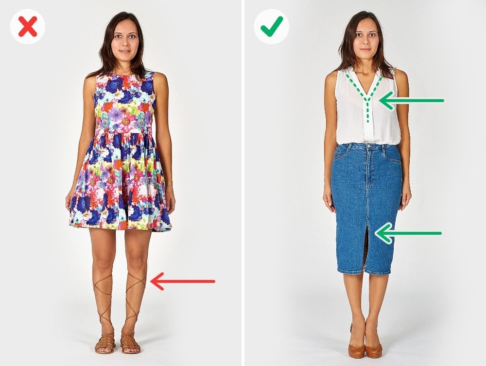 7 ошибок в выборе одежды, которые мешают нам выглядеть стройнее