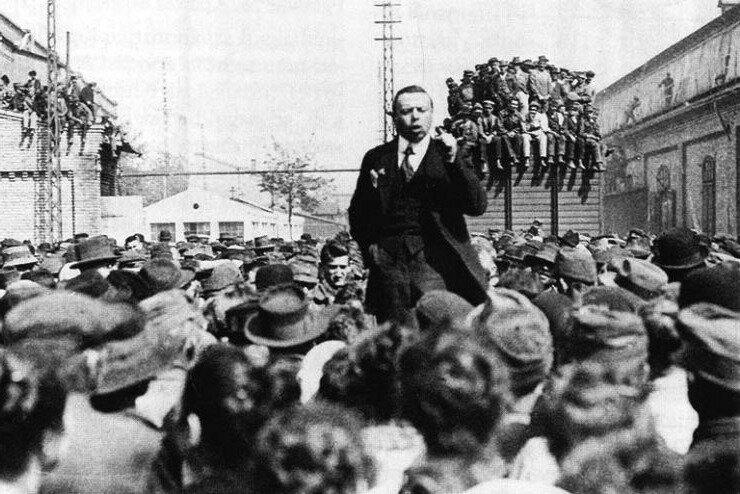 Бела Кун - революционный лидер в Венгрии