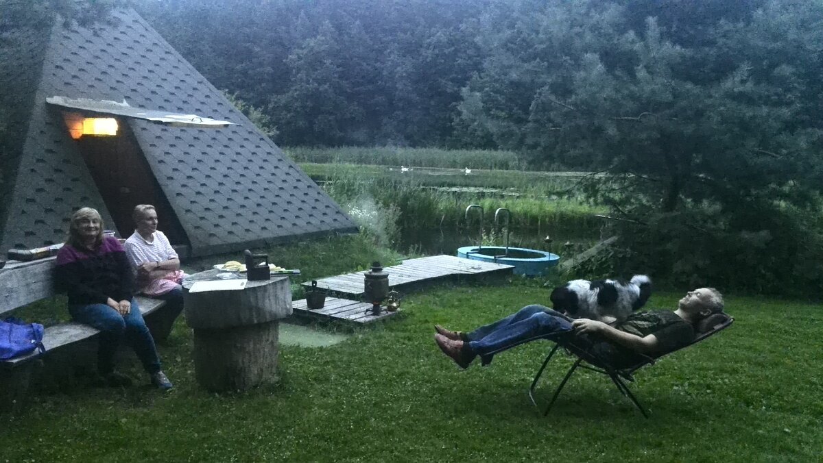 Баня Пирамида Рамунаса, эталонная правильная баня