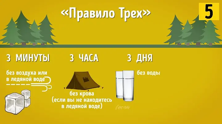Мин в дни. Правила выживания трех. Правило трёх три минуты без воздуха. 3 Минуты без воздуха 3 дня без воды 3 недели без еды. Правило трех троек выживание.