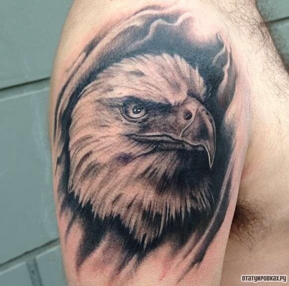татуировка орла на руке мужские значение | Дзен