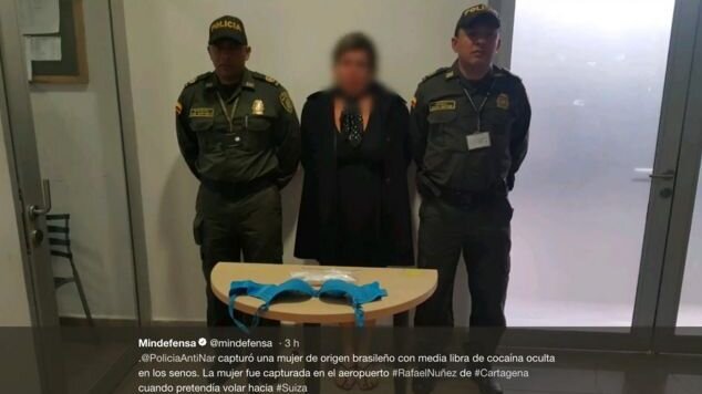 Фото с сайта полиции города Картахена, Колумбия.