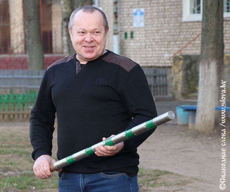 Петр Зайцев - аксакал городошного спорта.