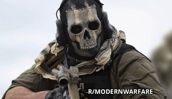 Гоуст в новом сезоне Call of Duty: Modern Warfare 2