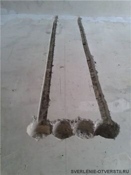 Фото: Сколько стоит просверлить отверстие в бетоне перфоратором цены. Фото взято с сайта компании Буравчик Москва.