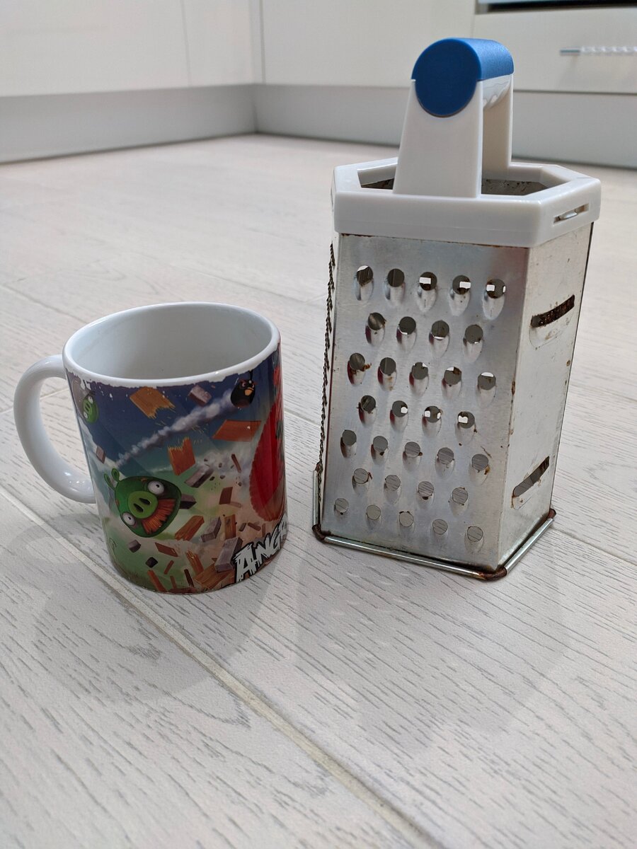 тёрка и кружка