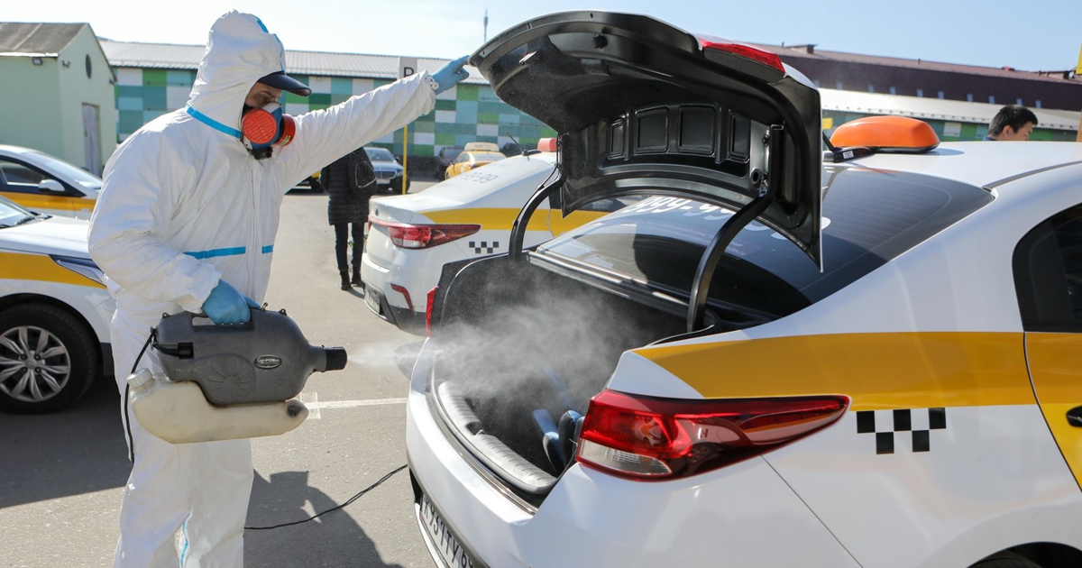 Коронавирус. Такси. Кризис.