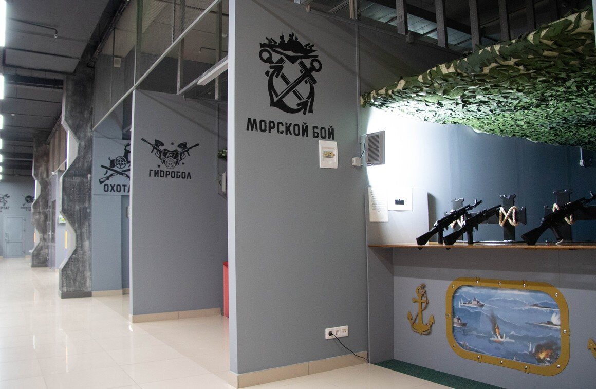 В клубе Трофей представлены тиры нашего производства.