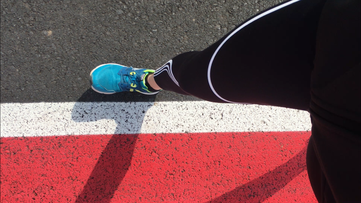 Совершаю пробежку