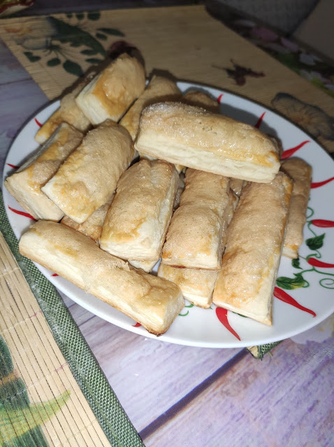 Слойки получаются очень вкусные