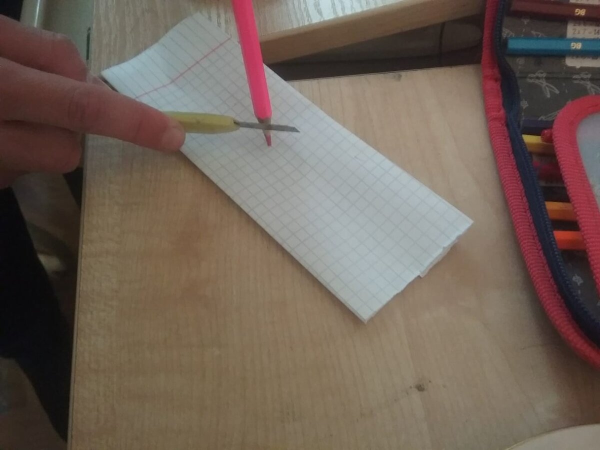 стачивание грифеля