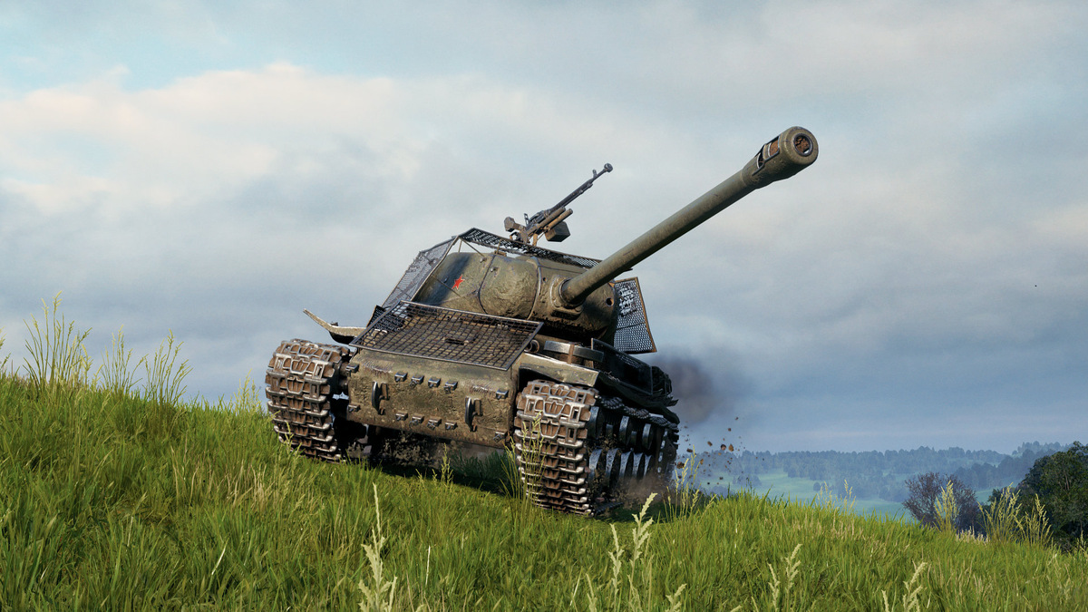  Танк ИС-2Э по своим характеристикам близок к прокачиваемому танку ИС, однако, за счёт веса экранов несколько уступает ему в динамических характеристиках. 