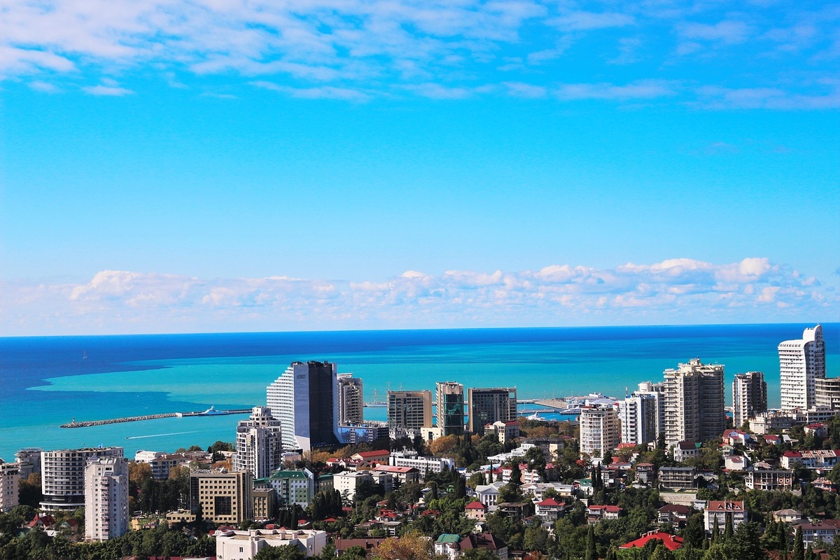Город Сочи. Фото с сайта pixabay.com/