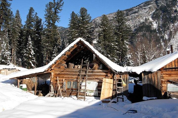 Дом Агафьи Лыковой. Фото: заповедник «Хакасский»