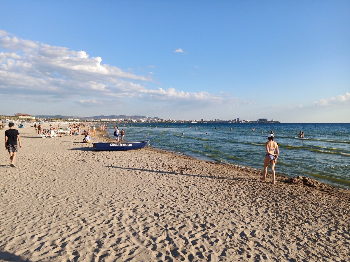 Море в Анапе. Фото автора.