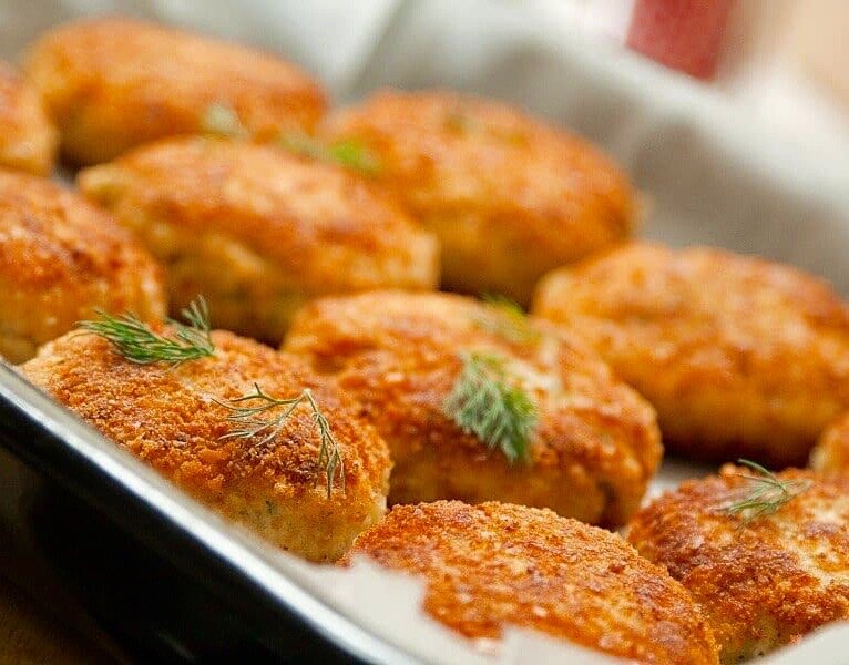 Картофельные зразы с грибной начинкой.