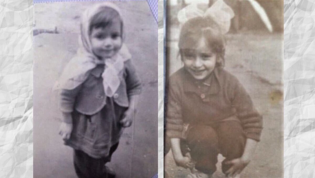 Ия Нинидзе в дестве. Фото: Вконтакте