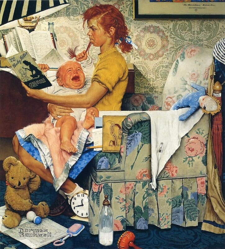Норман Роквелл. Источник - Pinterest 