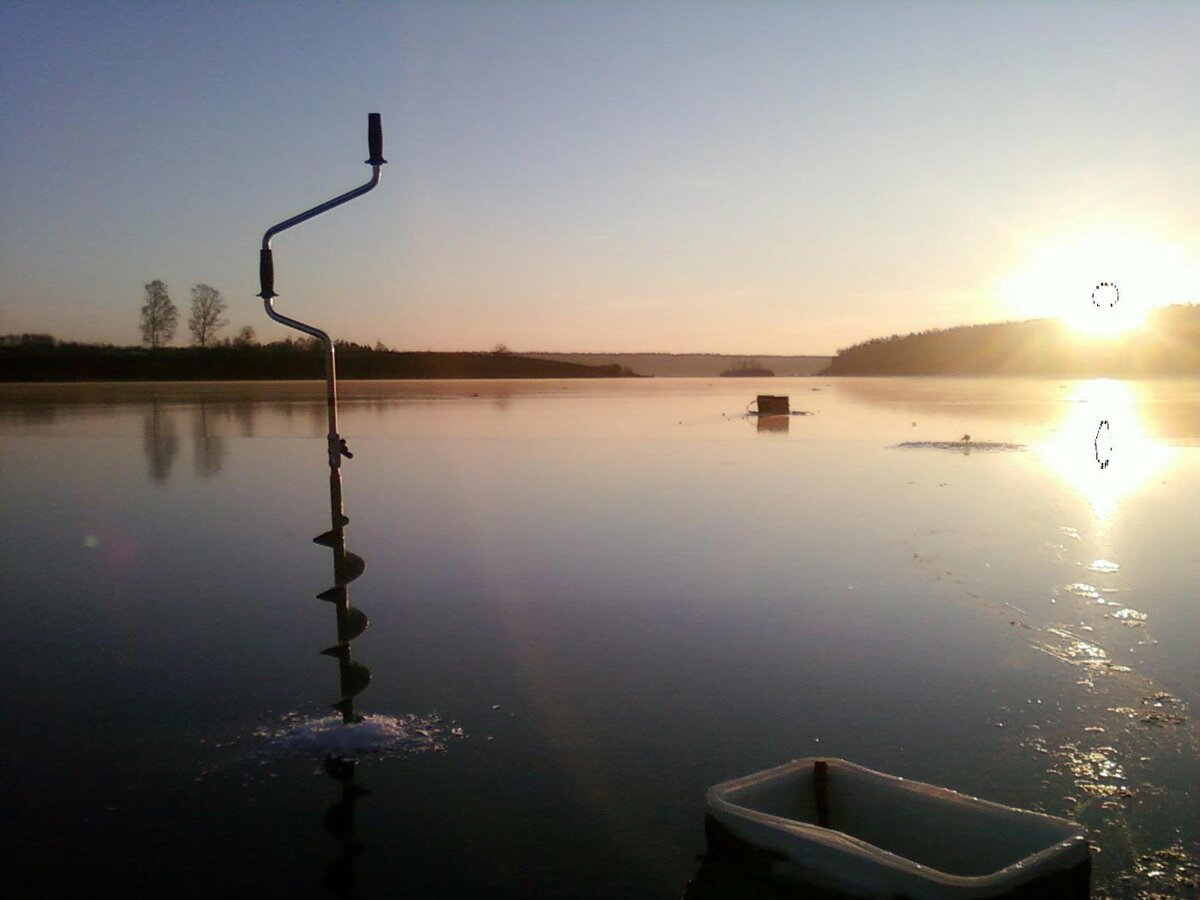 Первый лед  08.11.2019 . В этом году остается только ждать