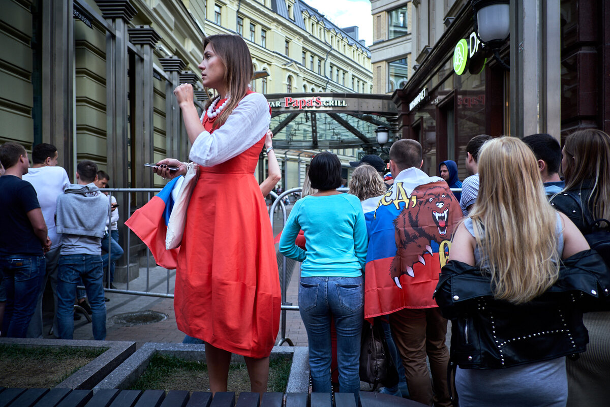 Чемпионат мира по футболу, Москва. Фото Анатолия Струнина.