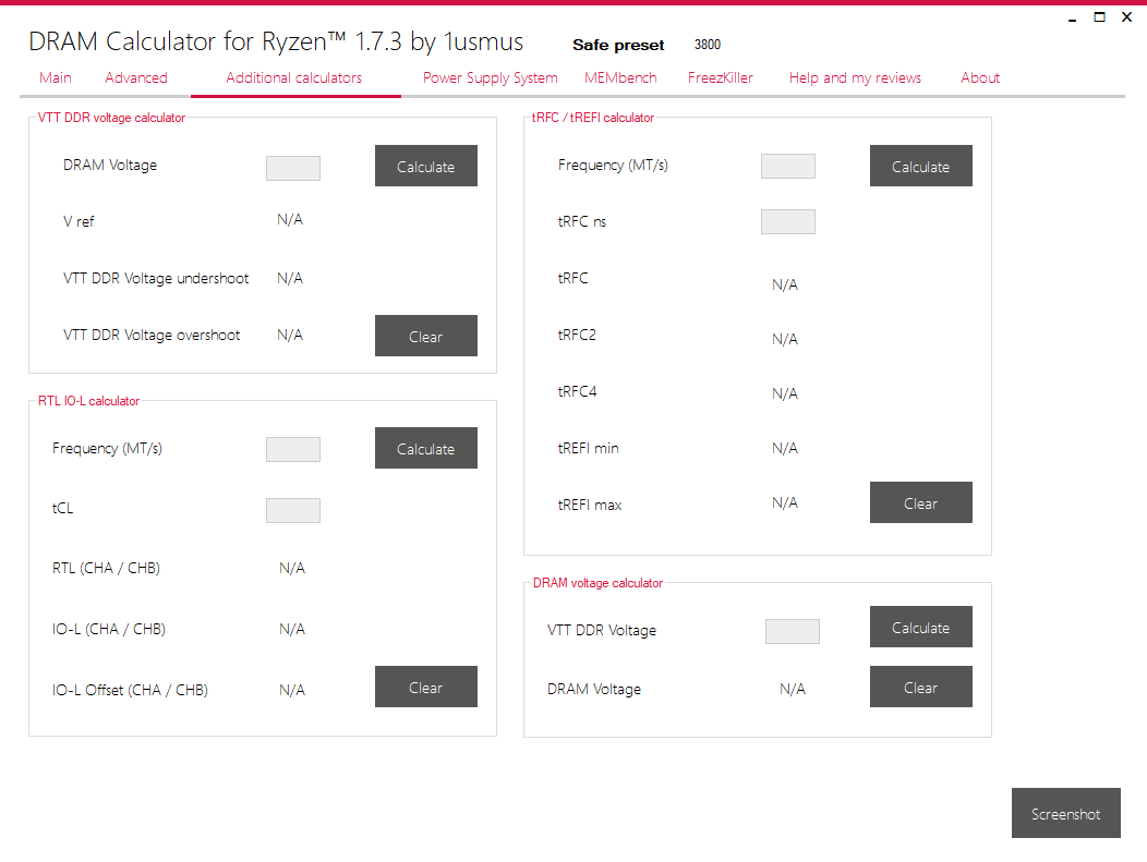 Dram calculator for ryzen. Dram calculator for Ryzen 1.7.3. Ryzen Memory calculator. Ryzen calculator Ram.