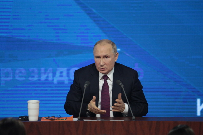 Президент России Владимир Путин. Фото: Мойка78/Валентин Егоршин