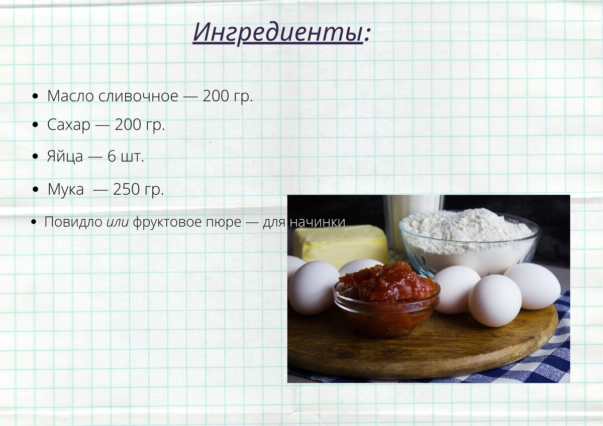Список компонентов