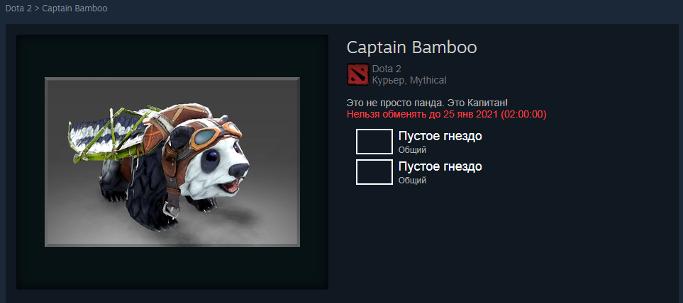 Скриншот ТП стим.