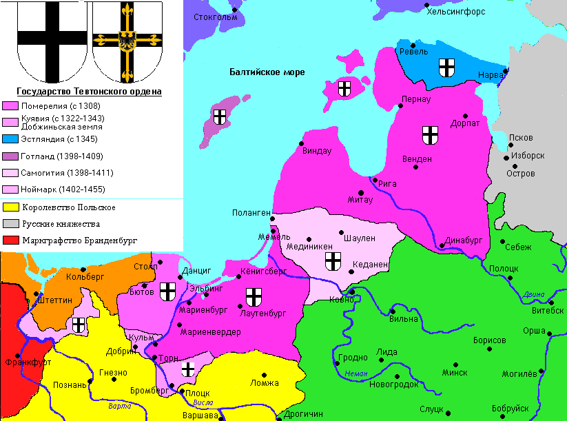 Прибалтика в XIV—XV веках
