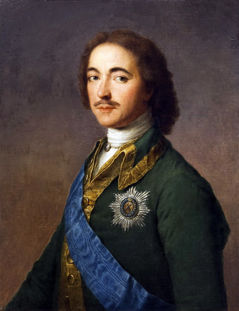 Пётр I (1672-1725), основатель коллекции восточных рукописей, ставшей основой Азиатского музея Петербургской Академии наук.