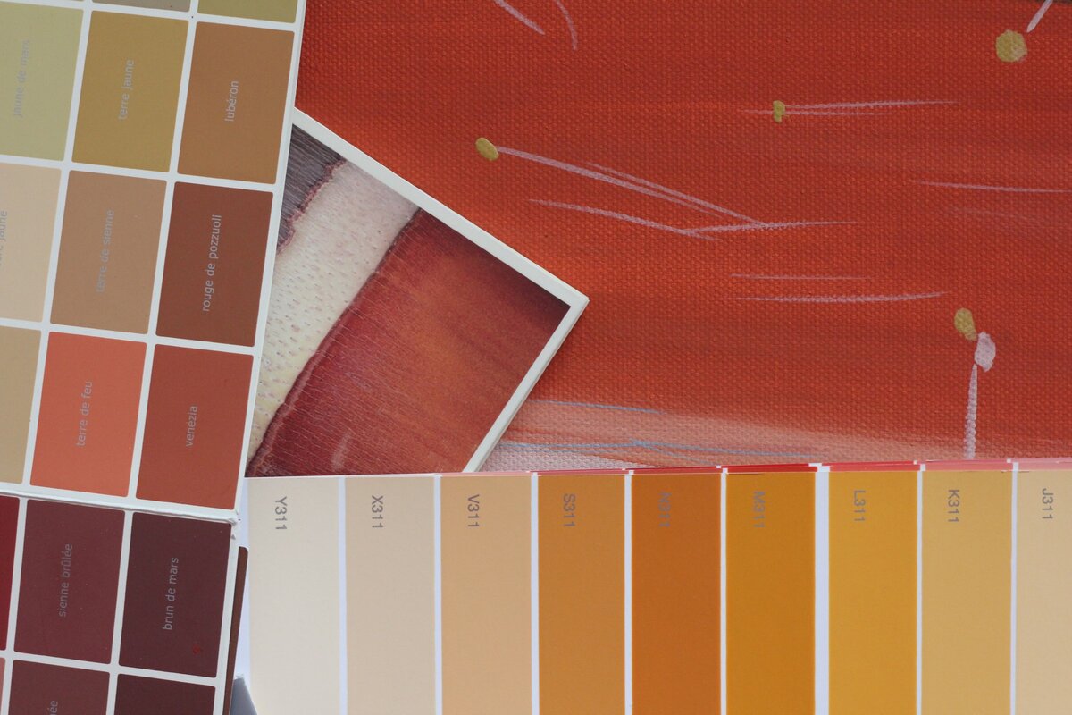 Оттенки оранжевого