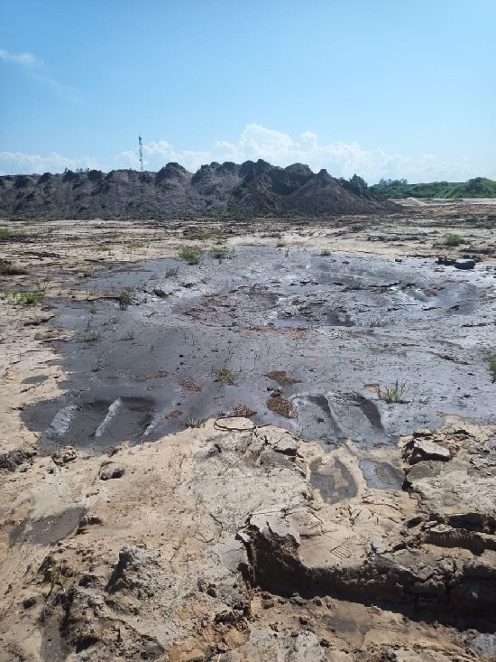 Работы на месте захоронения у поселка им. Тельмана. Источник: ВК-группа "Военно-исторический центр СЗФО"