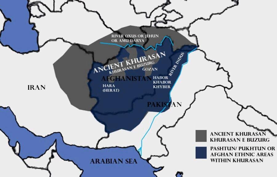 «Вилаят Хорасан» на карте