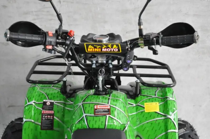 Millennium ATV-125C в зеленом цвете - система управления 