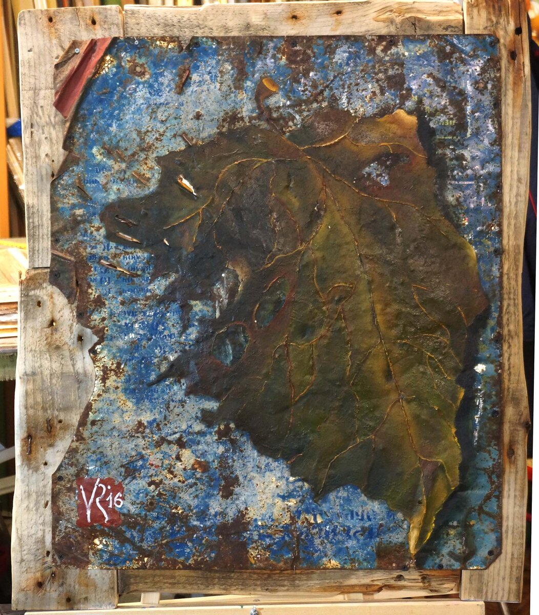 Ремезов Виктор Лист 71х60 железо масло 2016 г