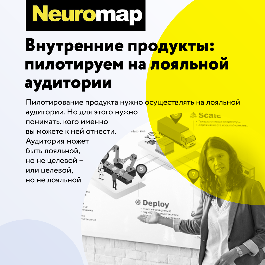 Внутренние продукты: пилотируем на лояльной аудитории