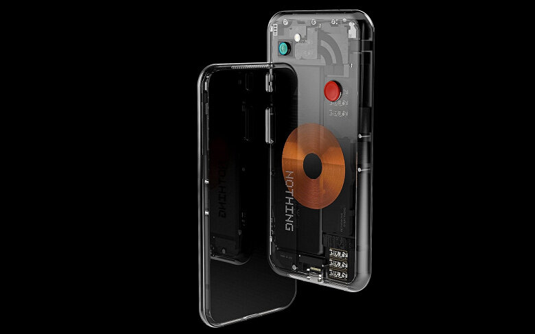 Неофициальный рендер смартфона Nothing. Источник: techeblog.com