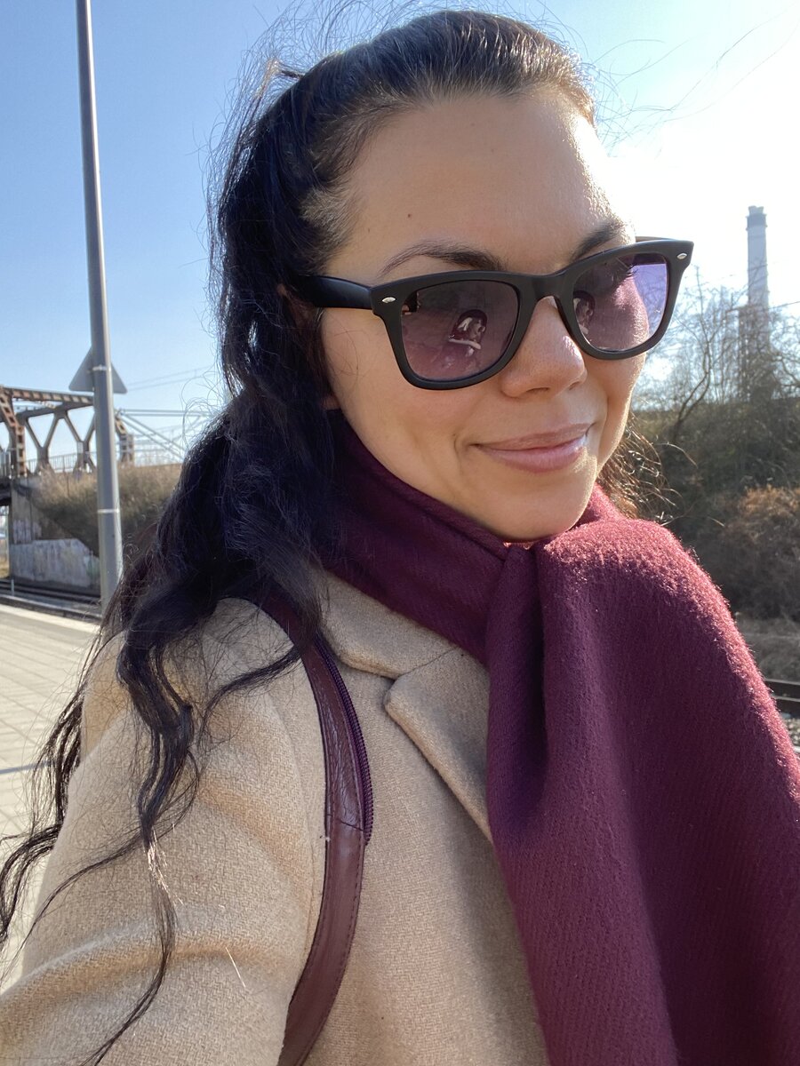 фото автора. Только увидела, что в очках малой отражается.