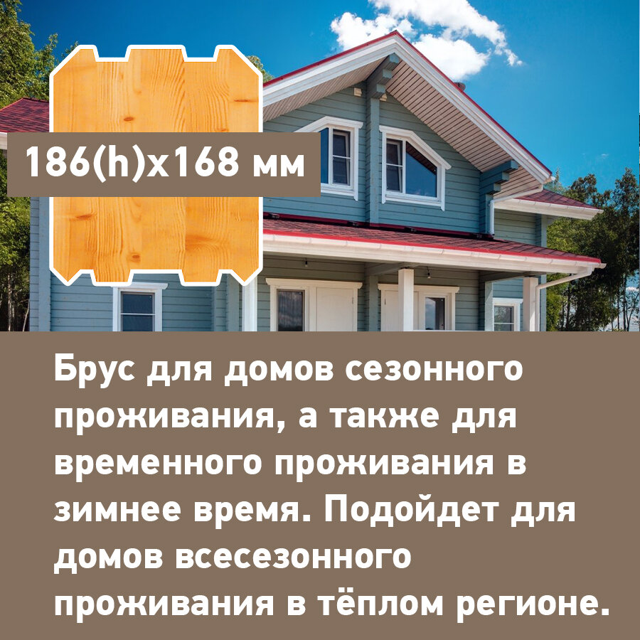 Как правильно выбрать сечение бруса при строительстве дома или бани | Дома  из клееного бруса | Дзен